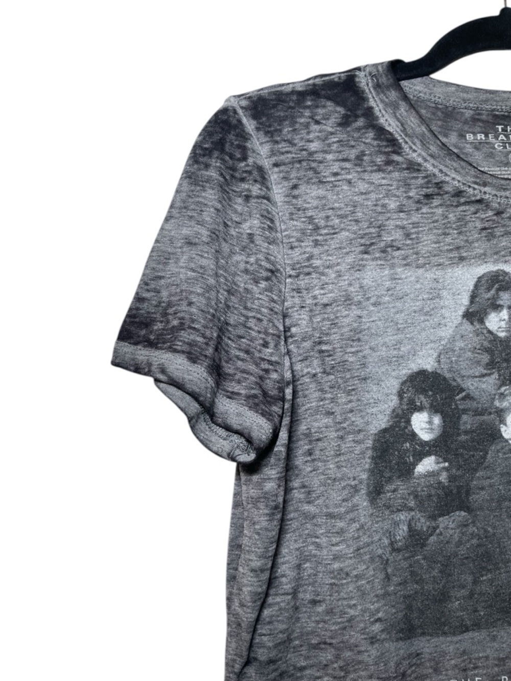 The Breakfast Club Official Vintage Sheer Burnout 80's Retro T-Shirt Size Large - Picture 5 of 15